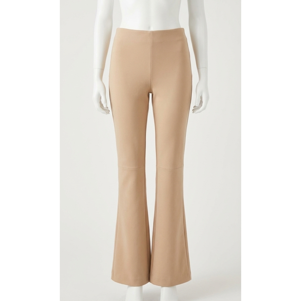 NEW FIFTEEN TWENTY molly suede bootcut pants in almond
